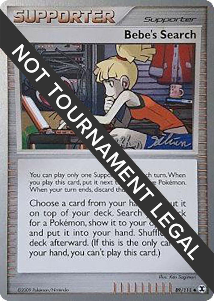 Bebe's Search - 2009 (Stephen Silvestro)