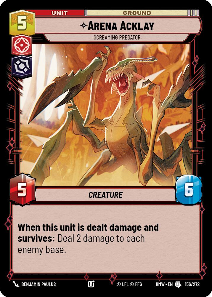 Arena Acklay - Screaming Predator [Homeworlds]