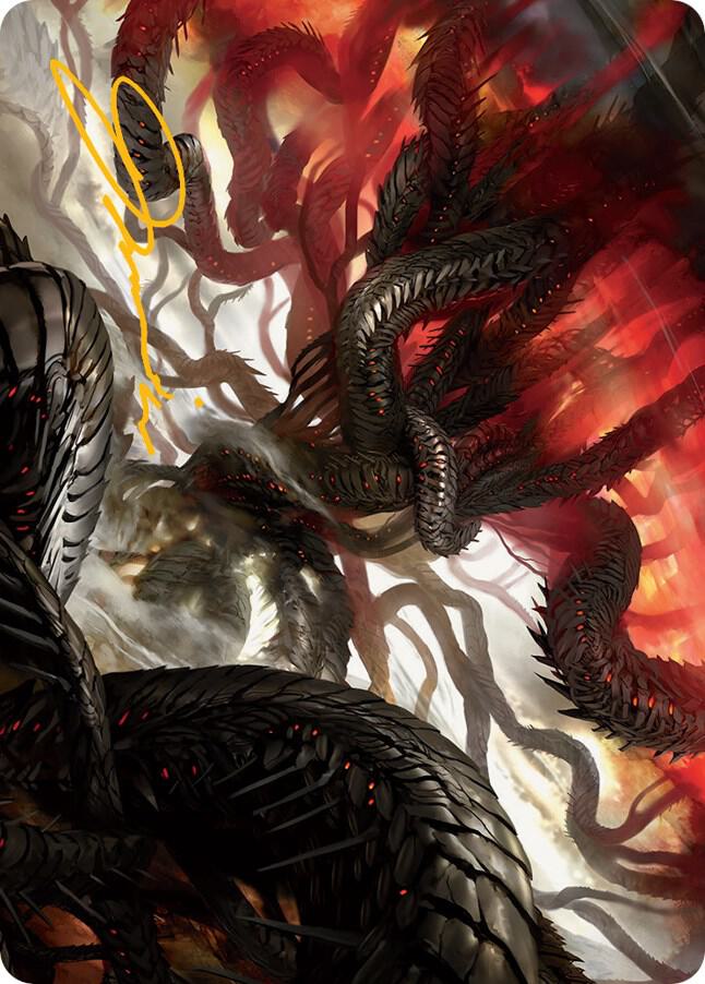 Realmbreaker, the Invasion Tree Art Card (Gold-Stamped Signature)