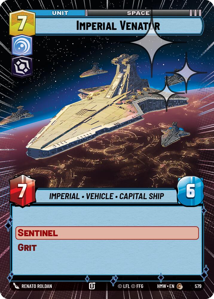 Imperial Venator (Hyperspace Foil) [Homeworlds]
