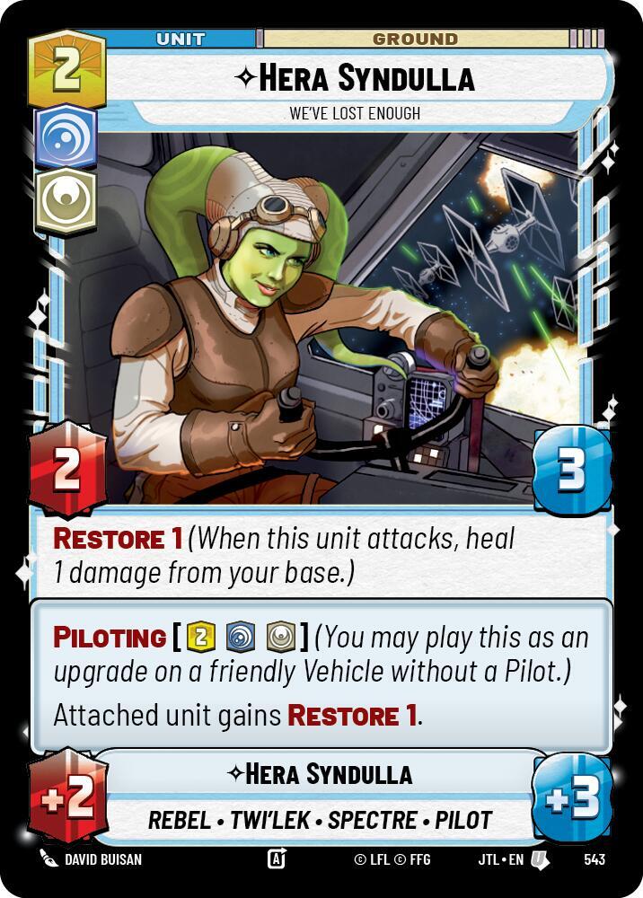 Hera Syndulla - We've Lost Enough (Foil)