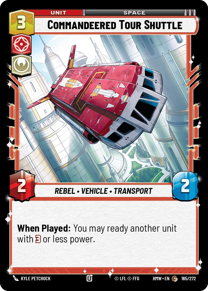 Commandeered Tour Shuttle [Homeworlds]