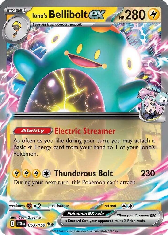 Iono's Bellibolt ex - 053/159