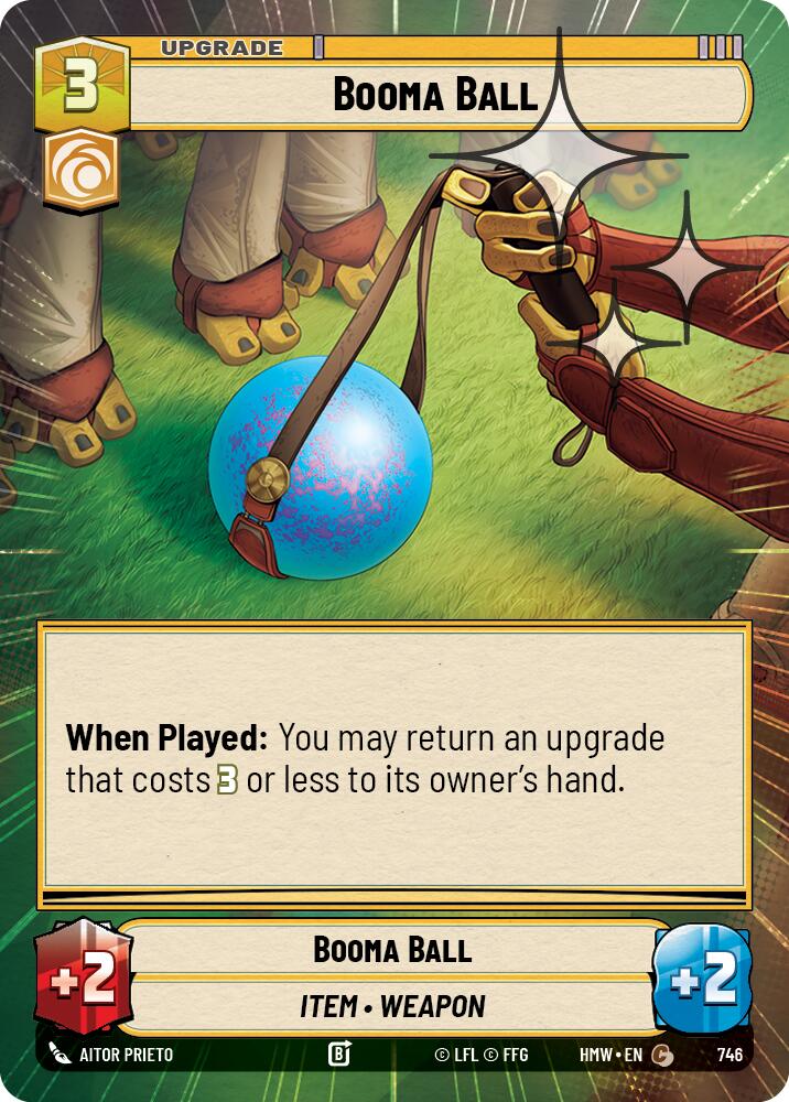 Booma Ball (Hyperspace Foil) [Homeworlds]