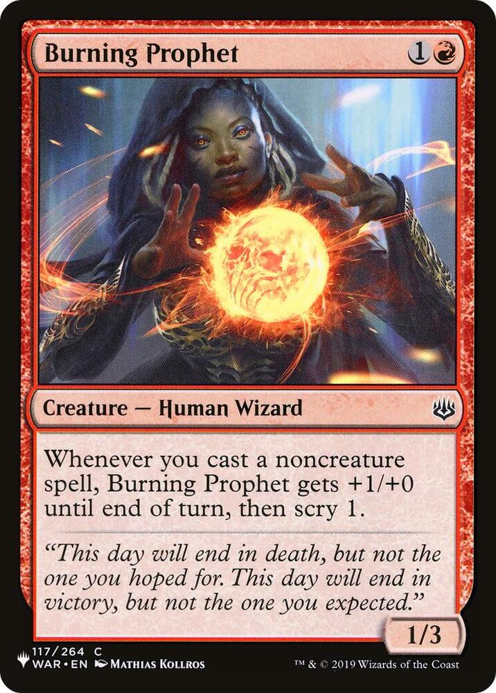 Burning Prophet