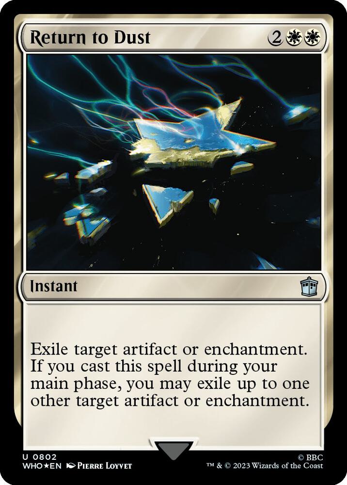 Return to Dust (Surge Foil)