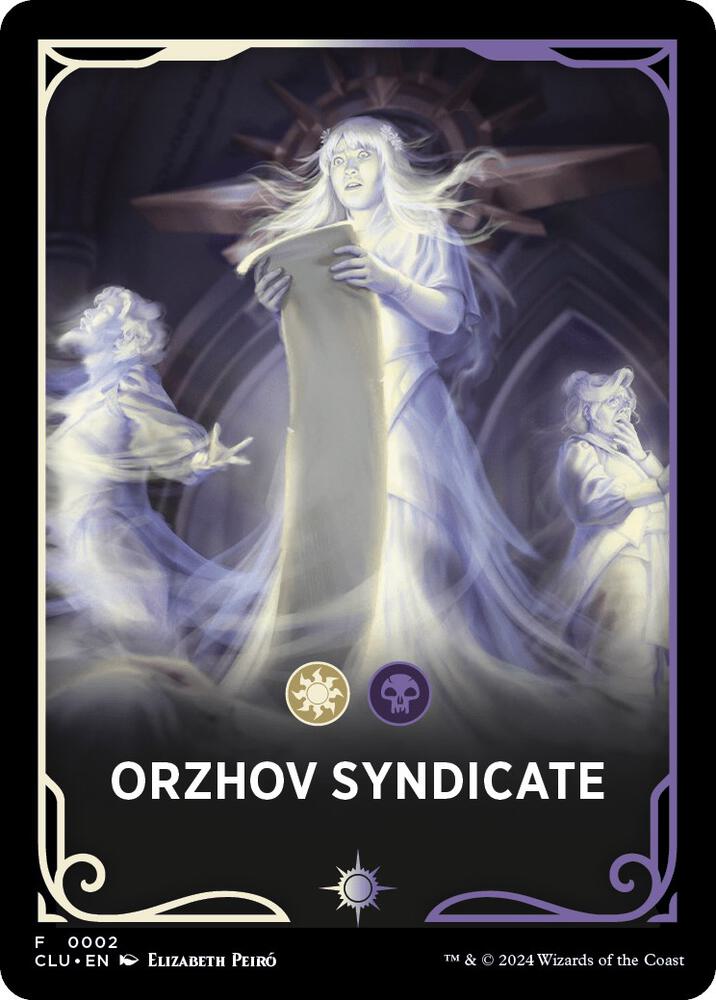 Orzhov Syndicate Theme Card