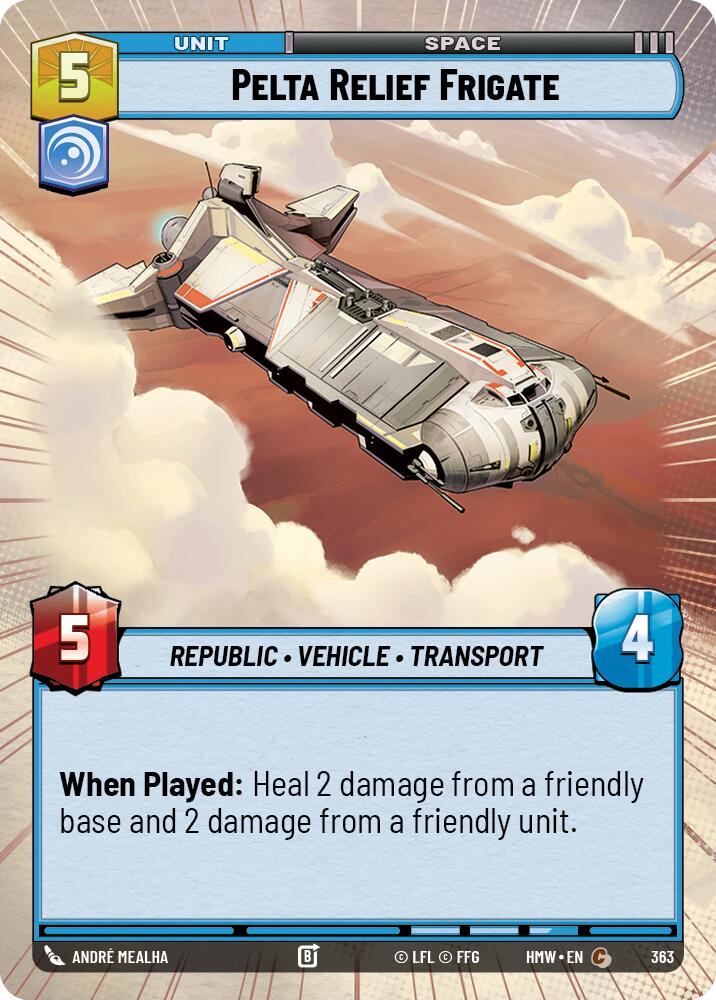 Pelta Relief Frigate (Hyperspace) [Homeworlds]