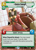 Queen Soruna - Willing to Fight (Hyperspace Foil)