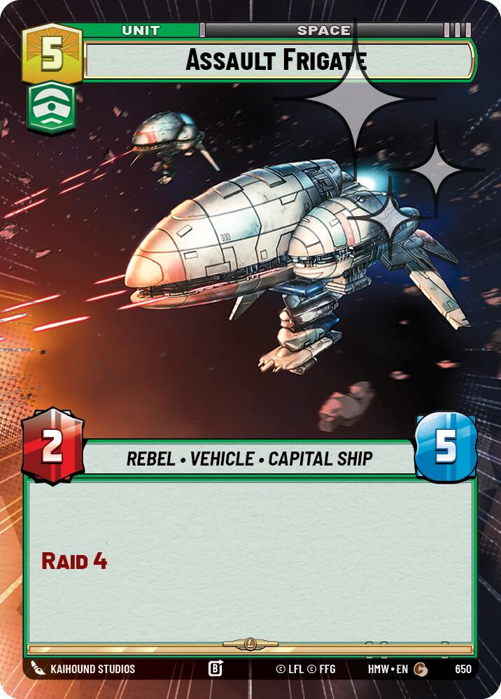 Assault Frigate (Hyperspace Foil) [Homeworlds]