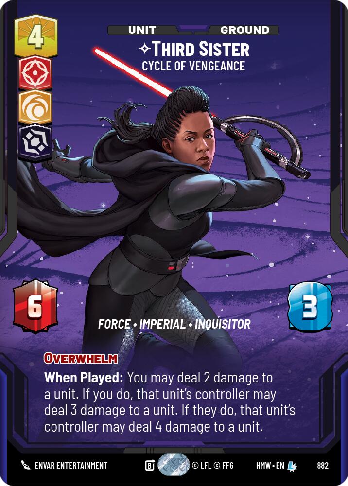 Third Sister - Cycle of Vengeance (Prestige Foil) [Homeworlds]