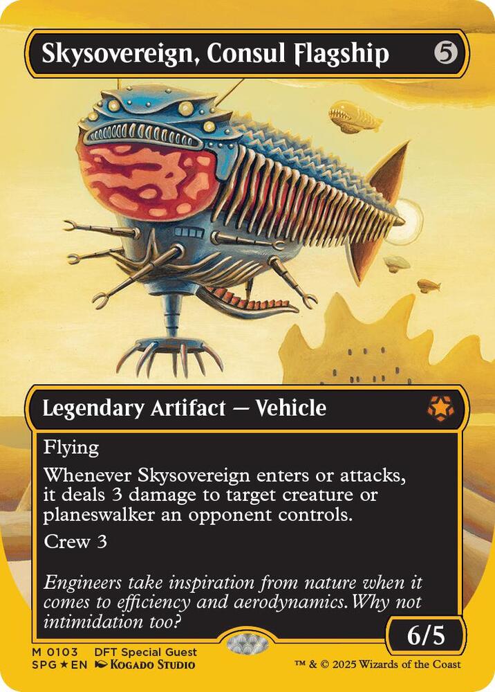 Skysovereign, Consul Flagship (First-Place Foil)