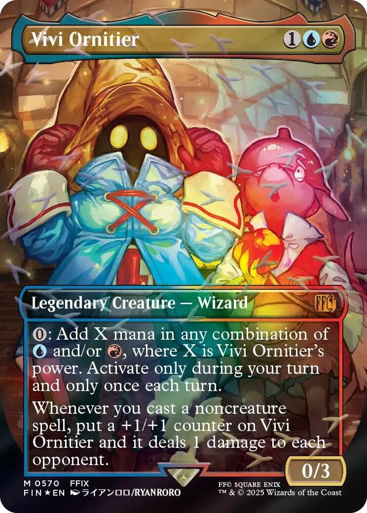 Vivi Ornitier (Borderless) (Chocobo Track Foil)