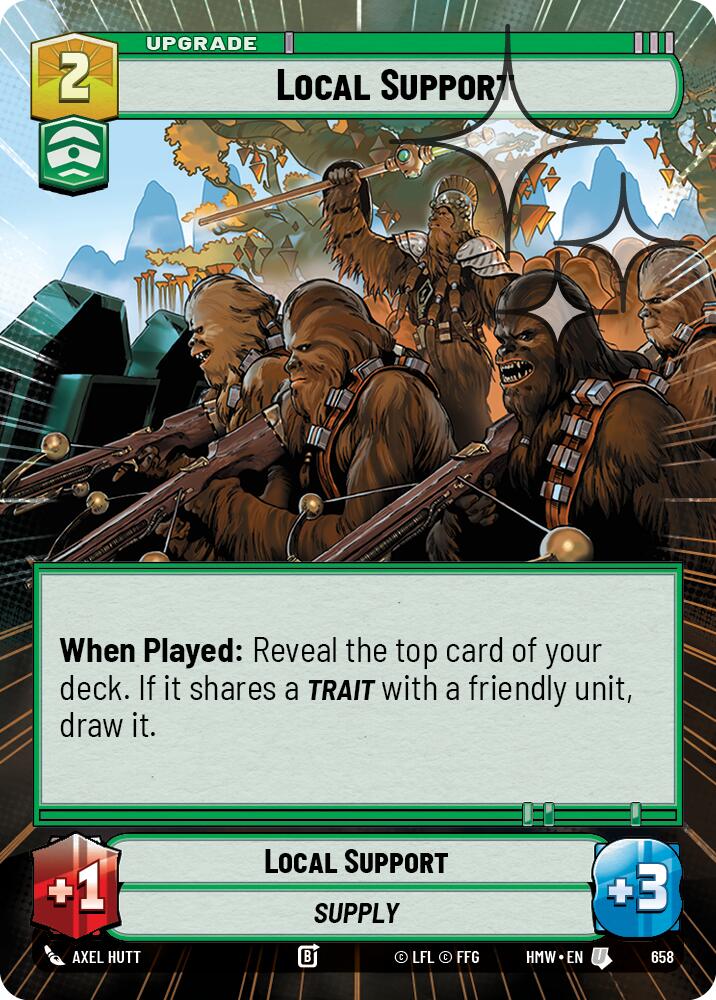Local Support (Hyperspace Foil) [Homeworlds]