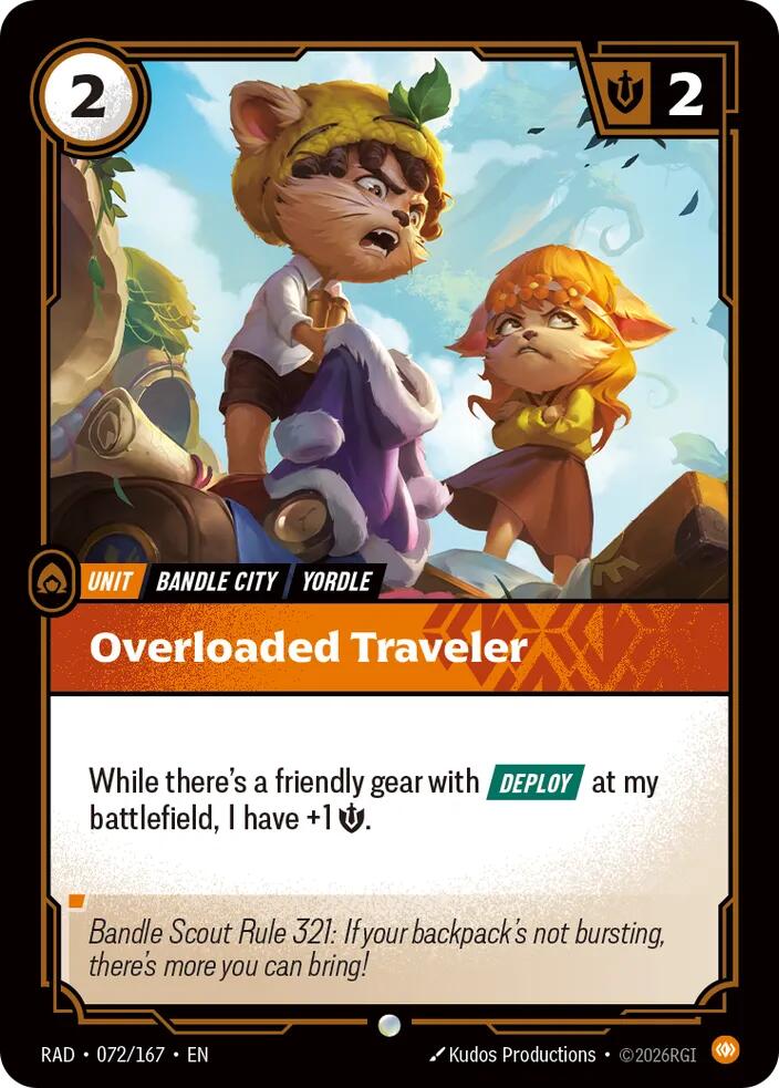 Overloaded Traveler [Radiance]
