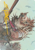 Gnoll Art Card (Gold-Stamped Signature)