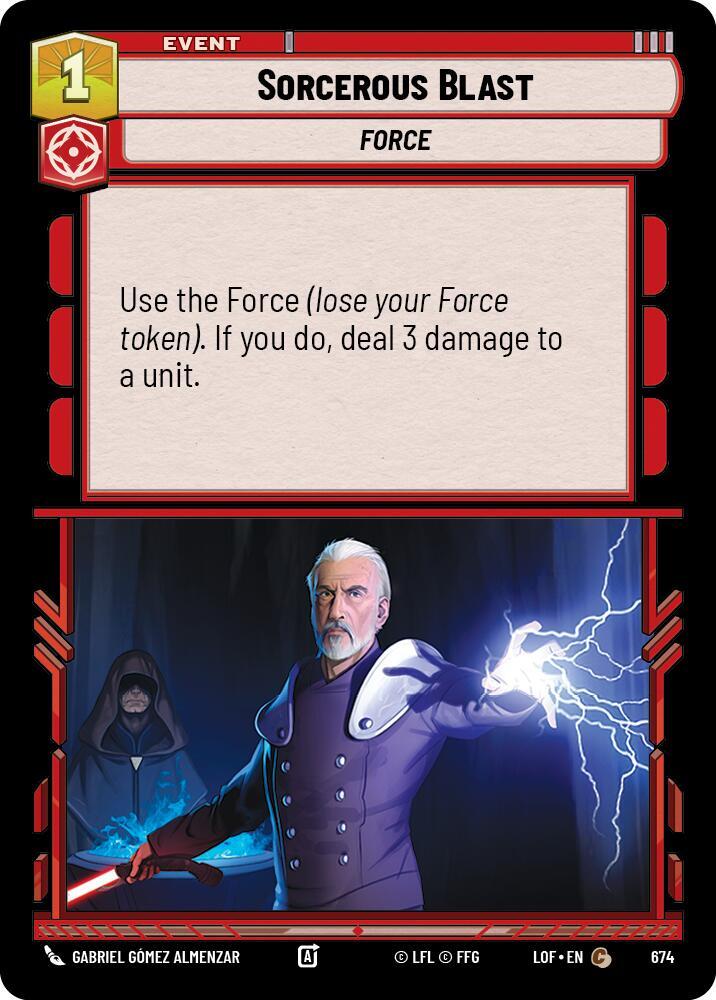 Sorcerous Blast (Foil)
