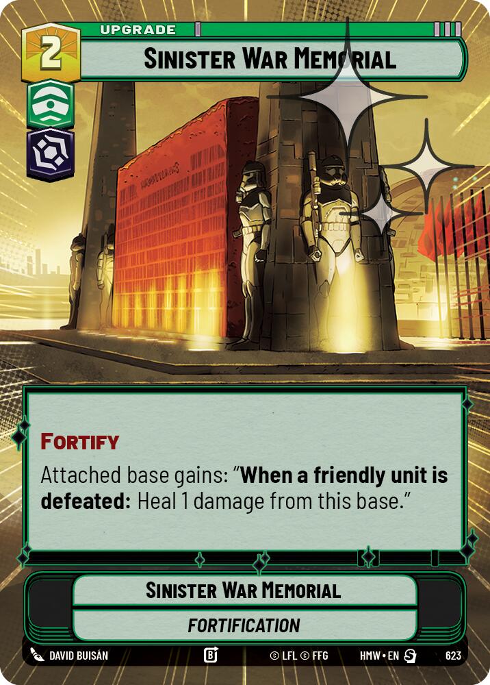Sinister War Memorial (Hyperspace Foil) [Homeworlds]