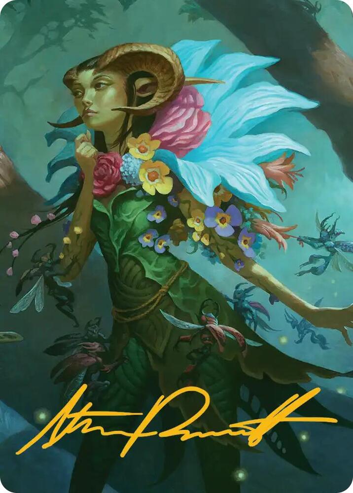 Maralen, Fae Ascendant Art Card (Gold-Stamped Signature)