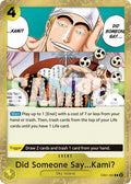 Did Someone Say...Kami? (Pirate Foil)