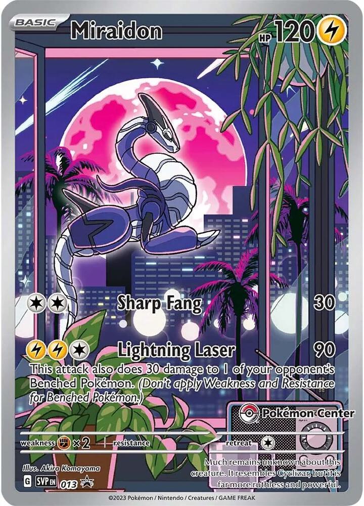 Miraidon - 013 (Pokemon Center Exclusive)