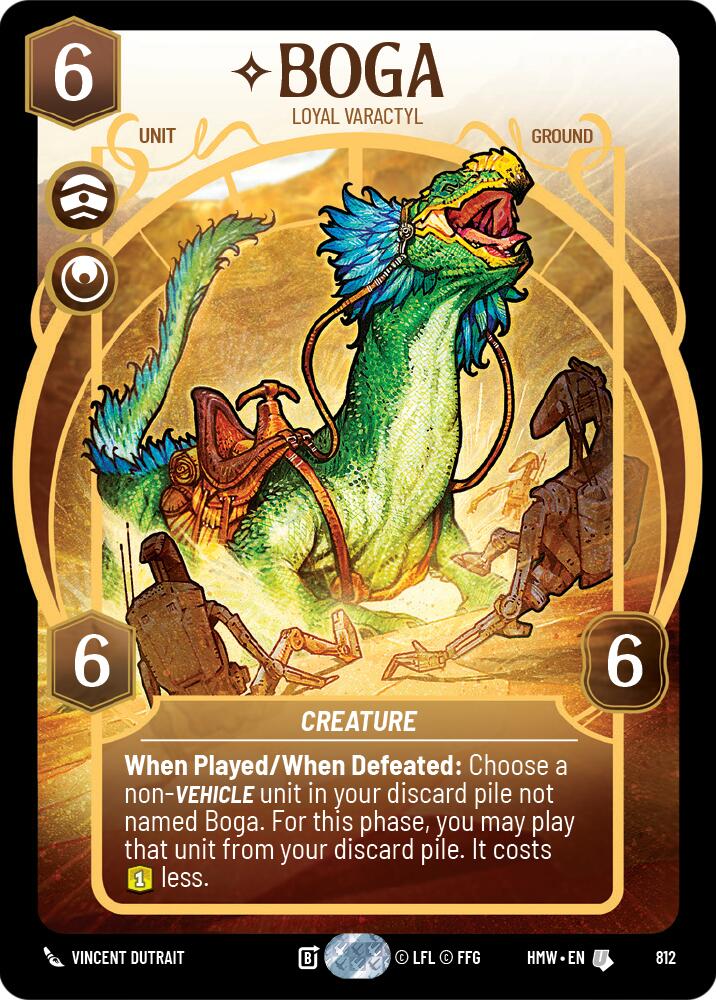 Boga - Loyal Varactyl (Prestige) [Homeworlds]