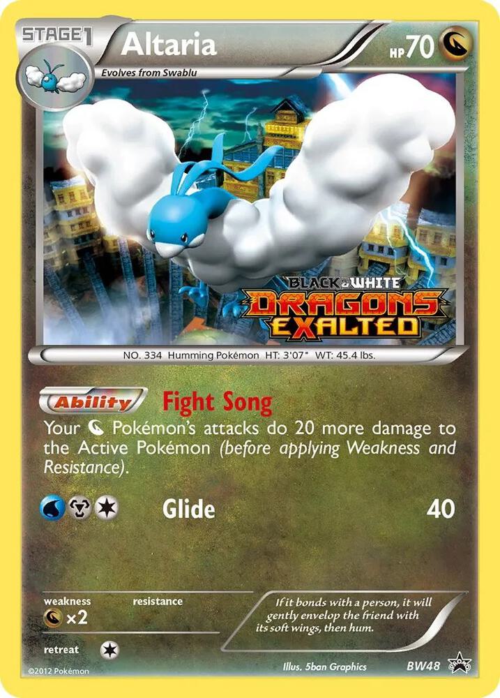 Altaria - BW48 (Prerelease)