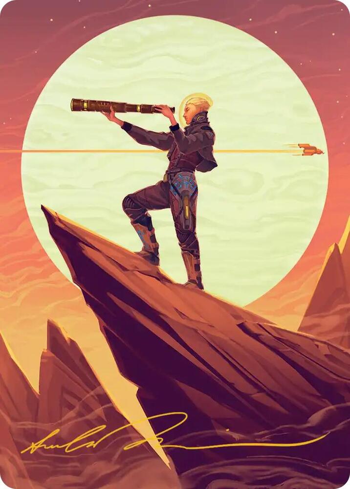 Sami, Wildcat Captain Art Card (Gold-Stamped Signature)