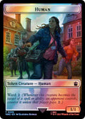Human (0038) // Mutant Double-Sided Token (Surge Foil)