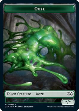 Ooze // Wurm (029) Double-Sided Token