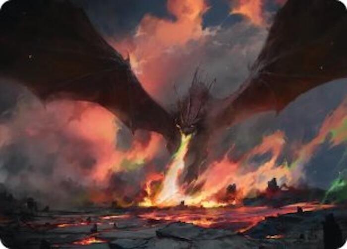 Smaug, the Great Calamity Art Card