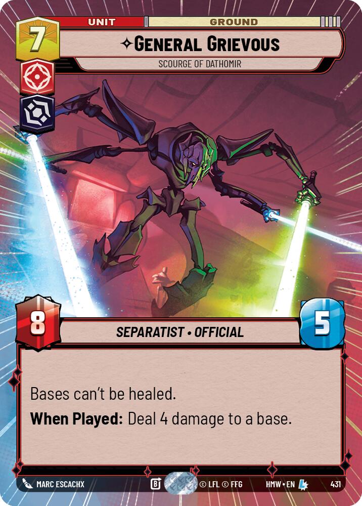 General Grievous - Scourge of Dathomir (Hyperspace) [Homeworlds]