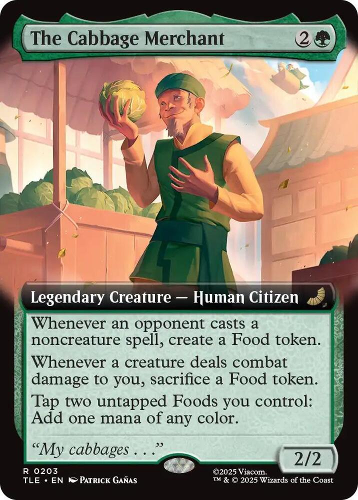 The Cabbage Merchant (Extended Art)