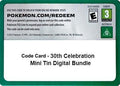 Code Card - 30th Celebration Mini Tin digital bundle [ME: 30th Celebration]