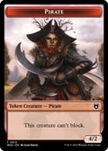 Pirate // Human Double-Sided Token