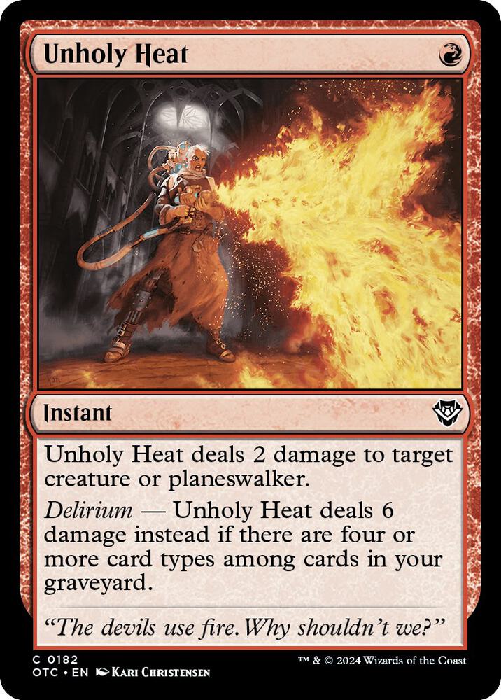 Unholy Heat