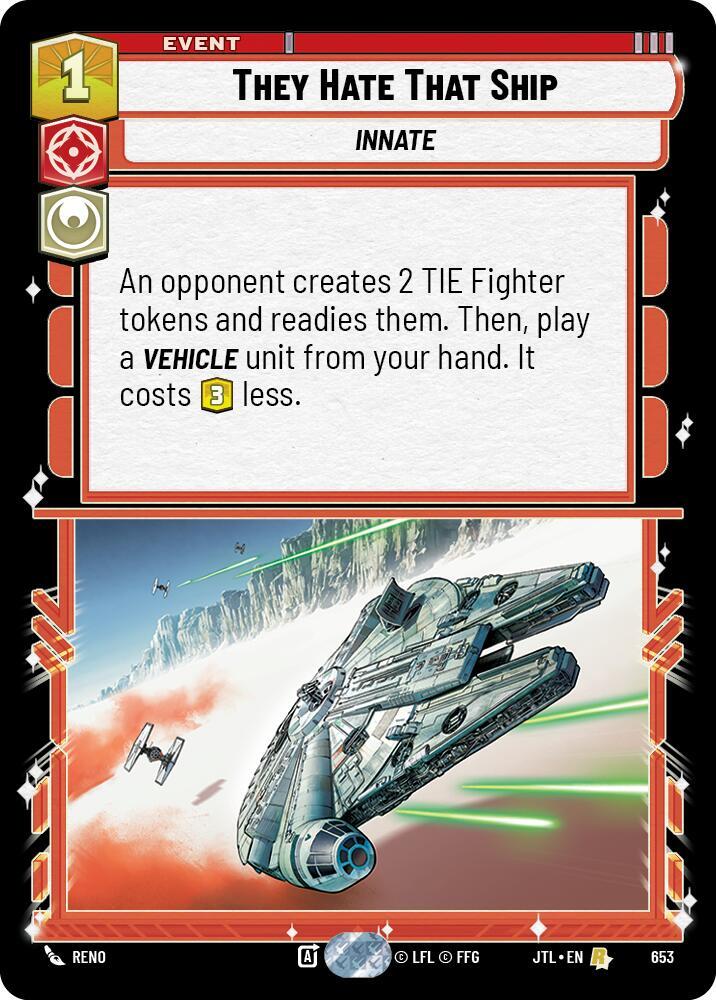 They Hate That Ship (Foil)