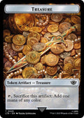 Treasure // Food (0024) Double-Sided Token (Surge Foil)