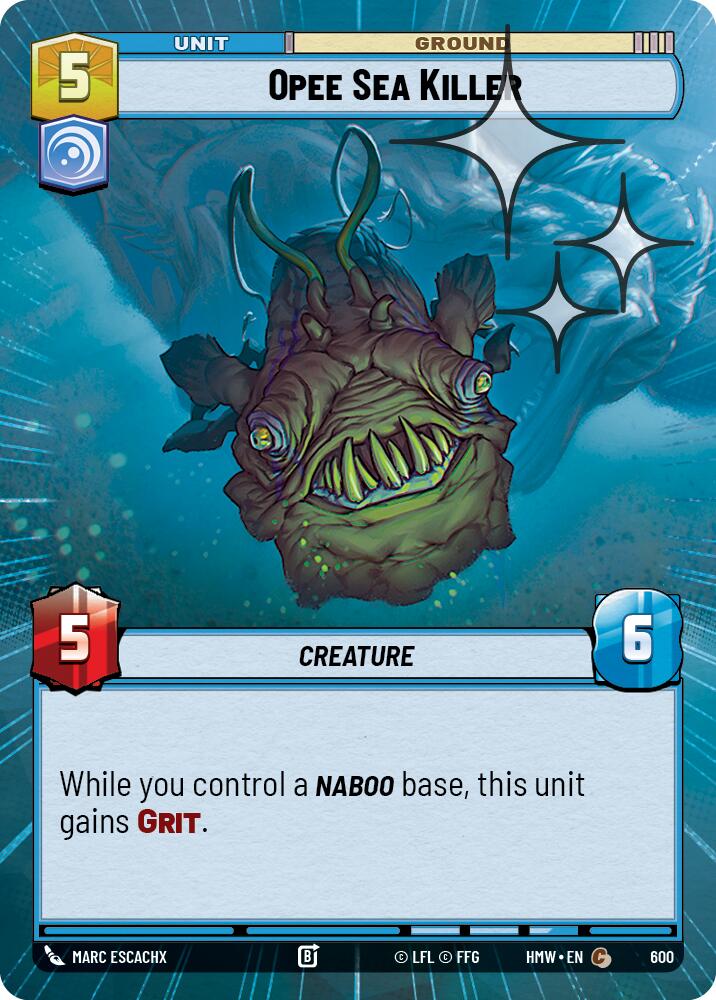 Opee Sea Killer (Hyperspace Foil) [Homeworlds]