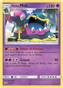 Alolan Muk - 58/149 (Cosmos Holo)