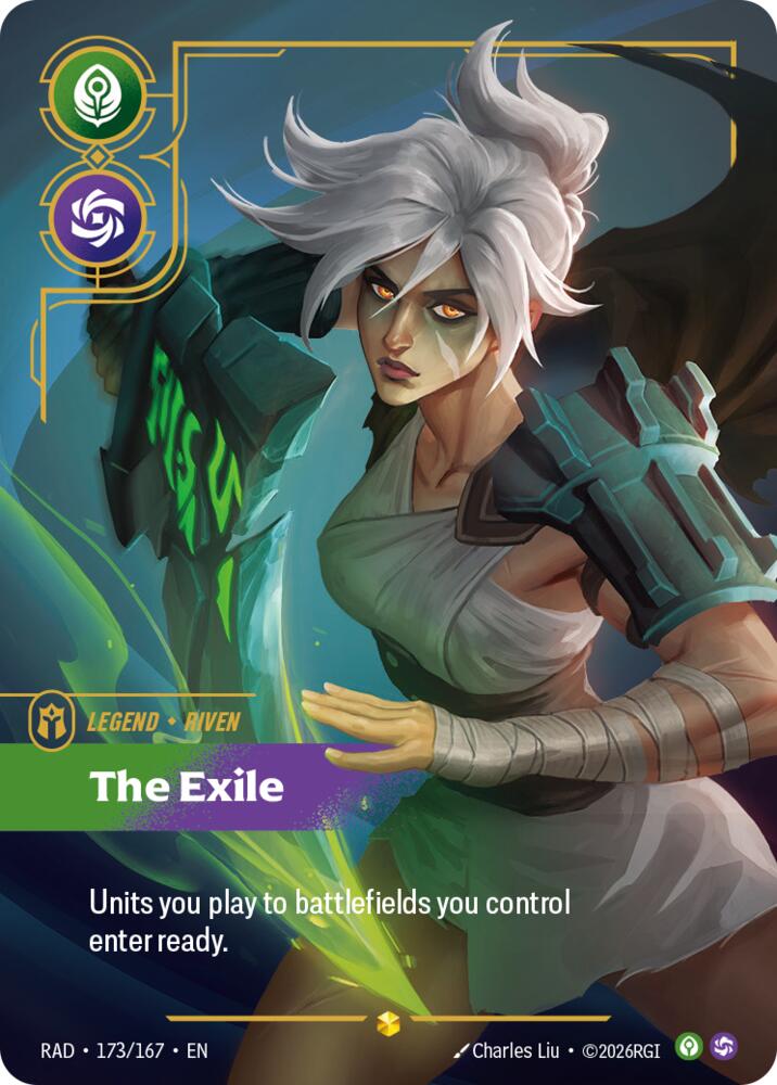 Riven, The Exile (Overnumbered) [Radiance]