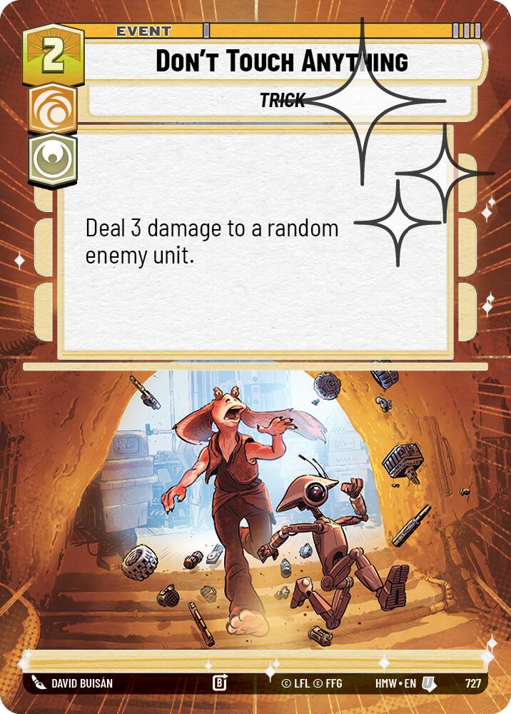 Don't Touch Anything (Hyperspace Foil) [Homeworlds]