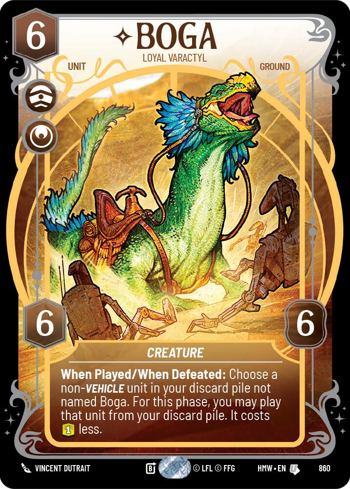 Boga - Loyal Varactyl (Prestige Foil) [Homeworlds]