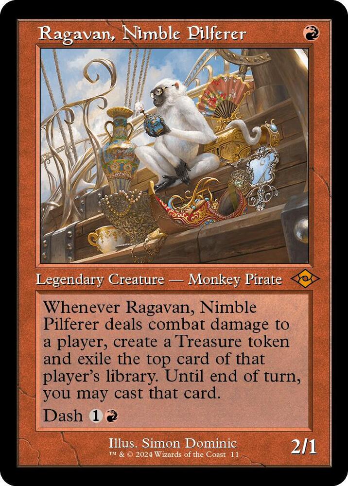 Ragavan, Nimble Pilferer (Retro Frame)