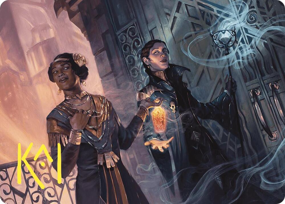 Bribery Art Card (Gold-Stamped Signature)