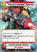 "Staccato Lightning" Repeater (Hyperspace Foil)