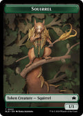 Squirrel // Darkstar Augur Double-Sided Token