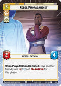 Rebel Propagandist (Hyperspace Foil)