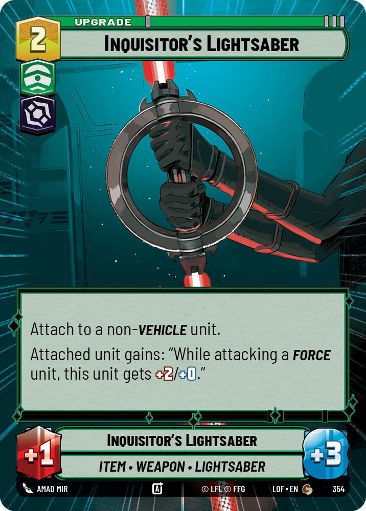 Inquisitor's Lightsaber (Hyperspace)