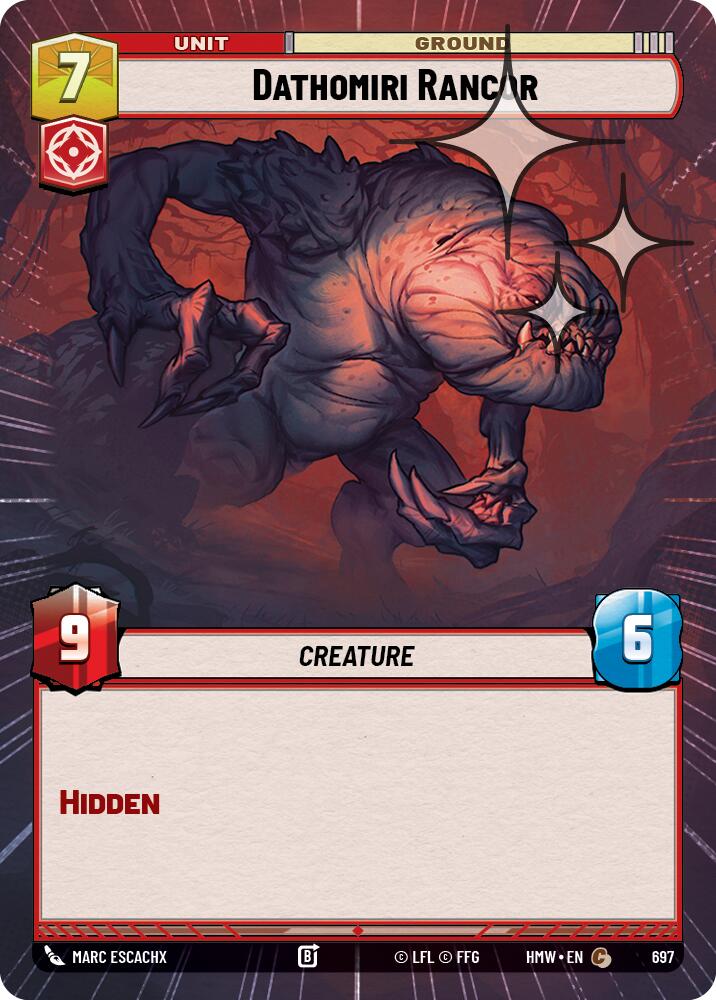 Dathomiri Rancor (Hyperspace Foil) [Homeworlds]